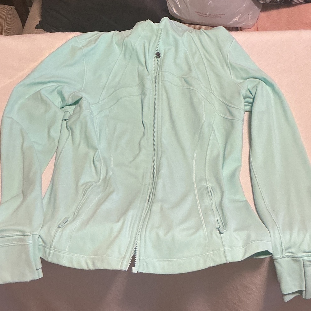 Light blue define jacket